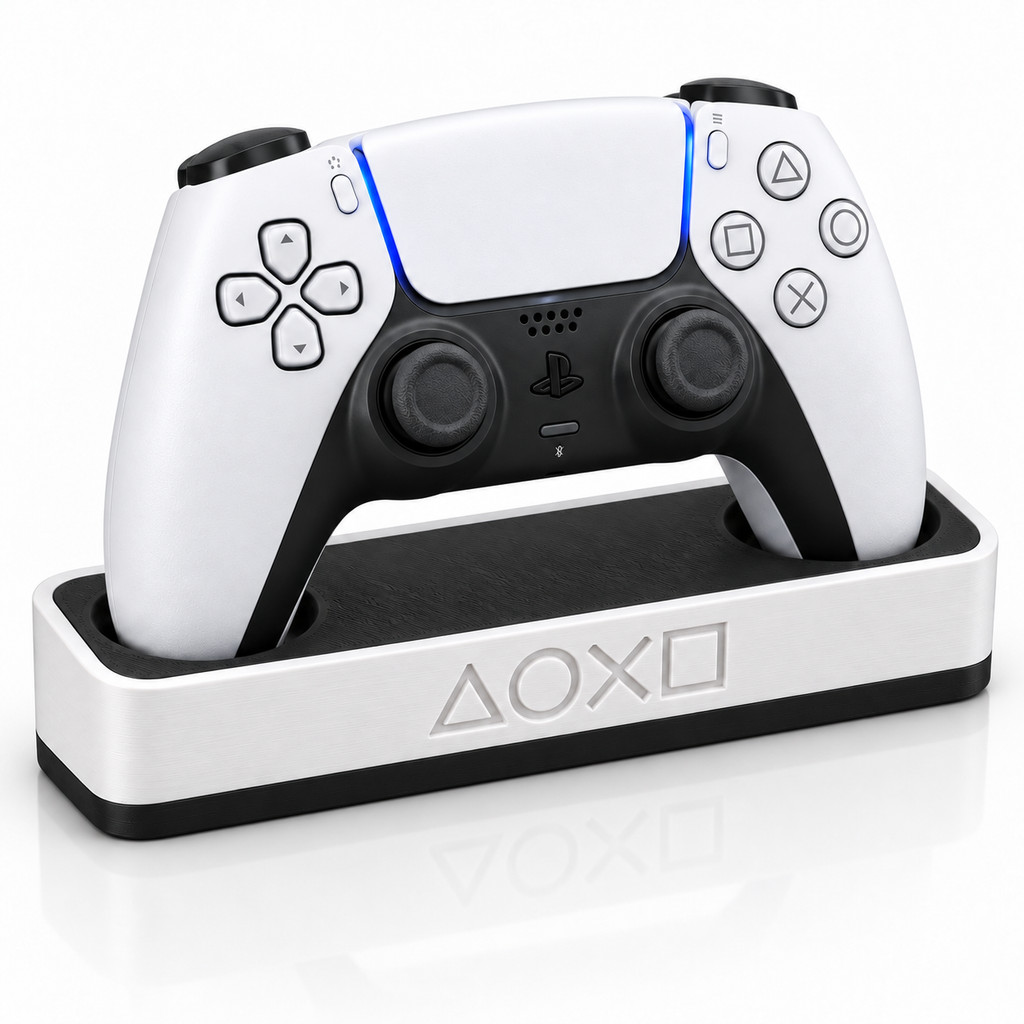 Suporte para Controle PS5 DualSense Base de Mesa Organizador Gamer