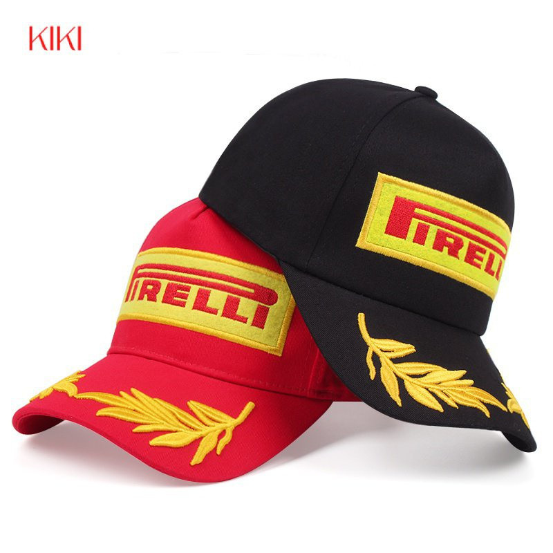 Boné De Beisebol Pirelli Racing Champion Masculino De Algodão De Verão SNTG