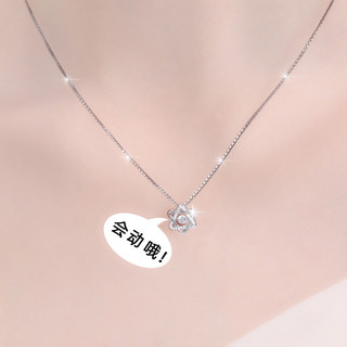 Colar de platina PT950 18K ouro branco clavícula corrente diamante pingente hexagrama colar joias presente de aniversári