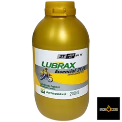 1UN LUBRAX 2 TEMPOS ESSENCIAL 2T SEMISSINTÉTICO 200ML (AMARELO)