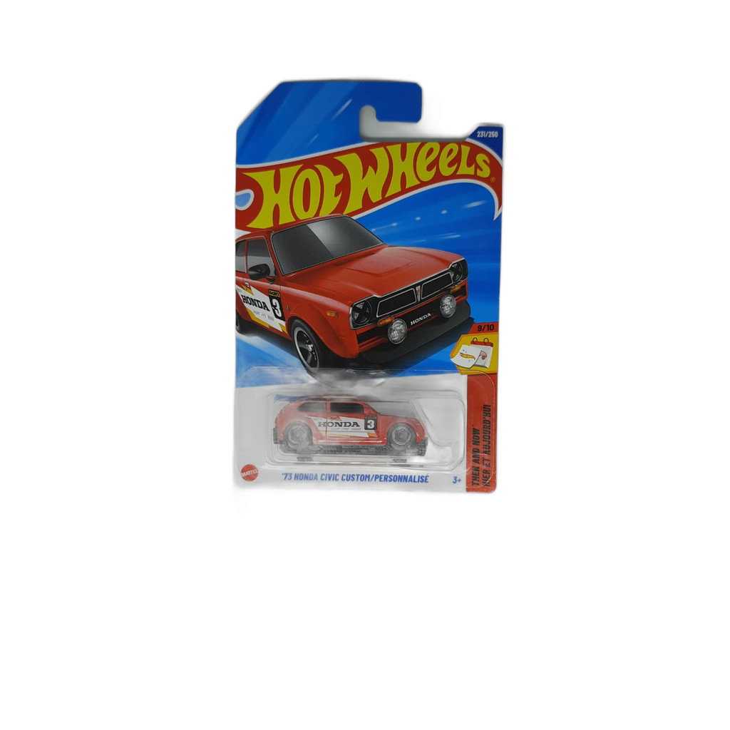 Carrinho Hot Wheels Honda Civic Custom 73 Personnalisé 6 cms