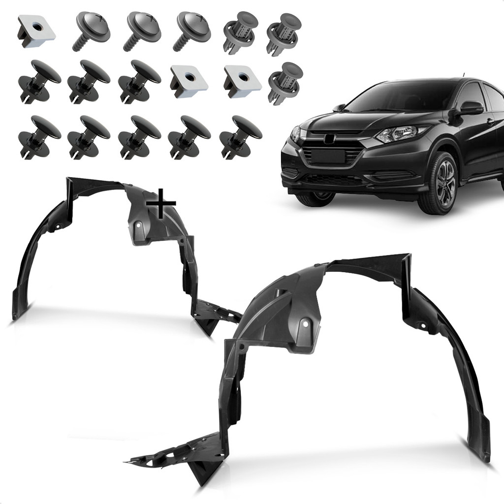 Parabarro Hrv 2016 2017 2018 + Kit Grampo Presilha em Oferta na Shopee