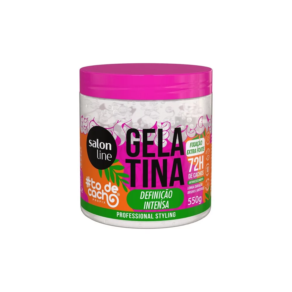 Gelatina #todecacho Definição Intensa 550g
