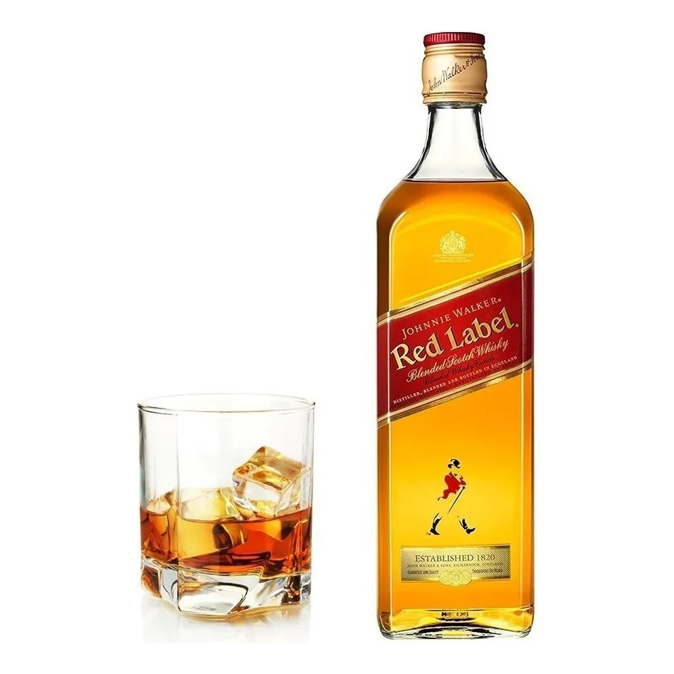WHISKY JOHNNIE WALKER RED LABEL 1000ML