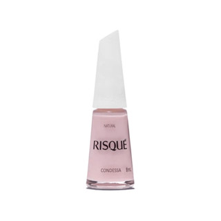 Esmalte Risqué Natural Condessa em Oferta na Shopee