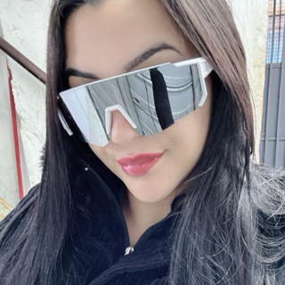 Óculos de Sol Esportivo para Ciclismo | Lente Grande | Proteção UV400 em Oferta na Shopee