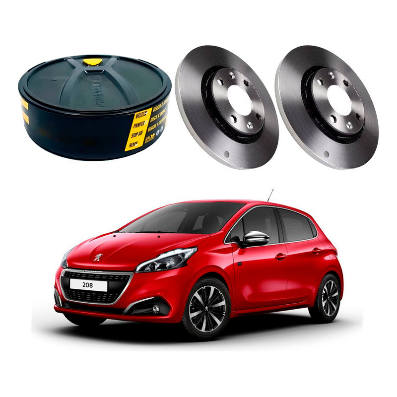 Disco Freio Dianteiro Fremax Peugeot 208 1.5 2013 A 2015 em Oferta na Shopee