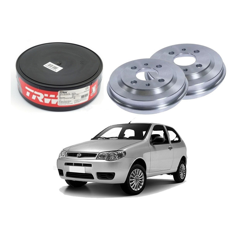 Tambor Freio Traseiro, Palio 1.0 1.4 2005 A 2010 em Oferta na Shopee