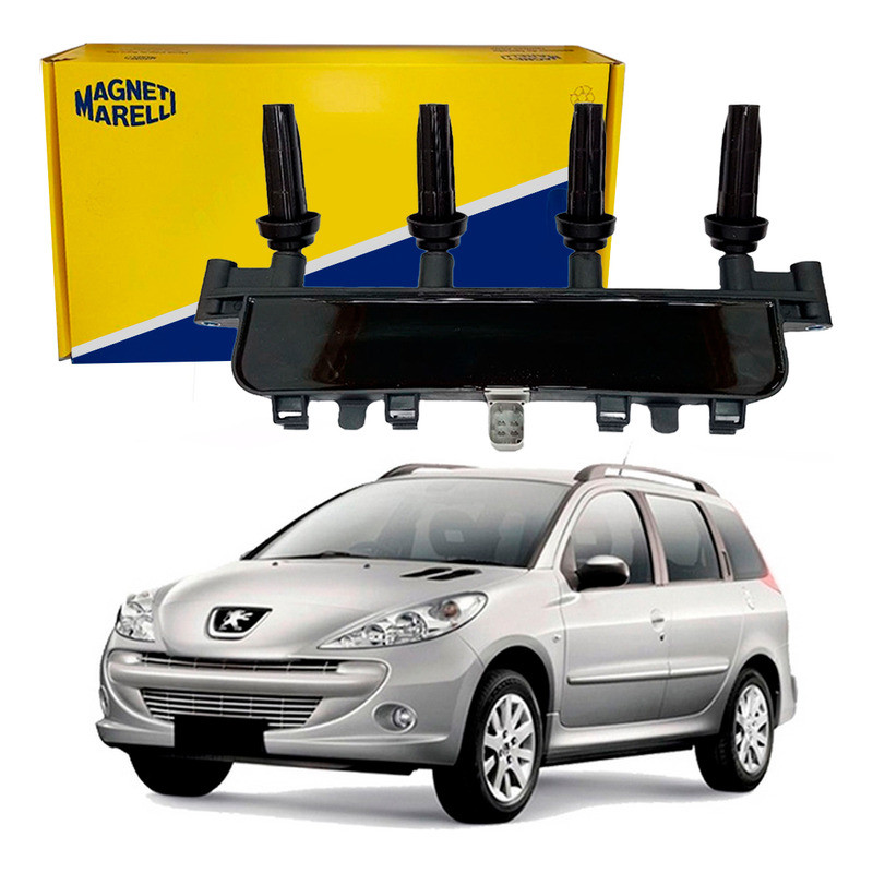 Bobina De Ignição Marelli 207 Sw 1.4 2008 A 2014 em Oferta na Shopee