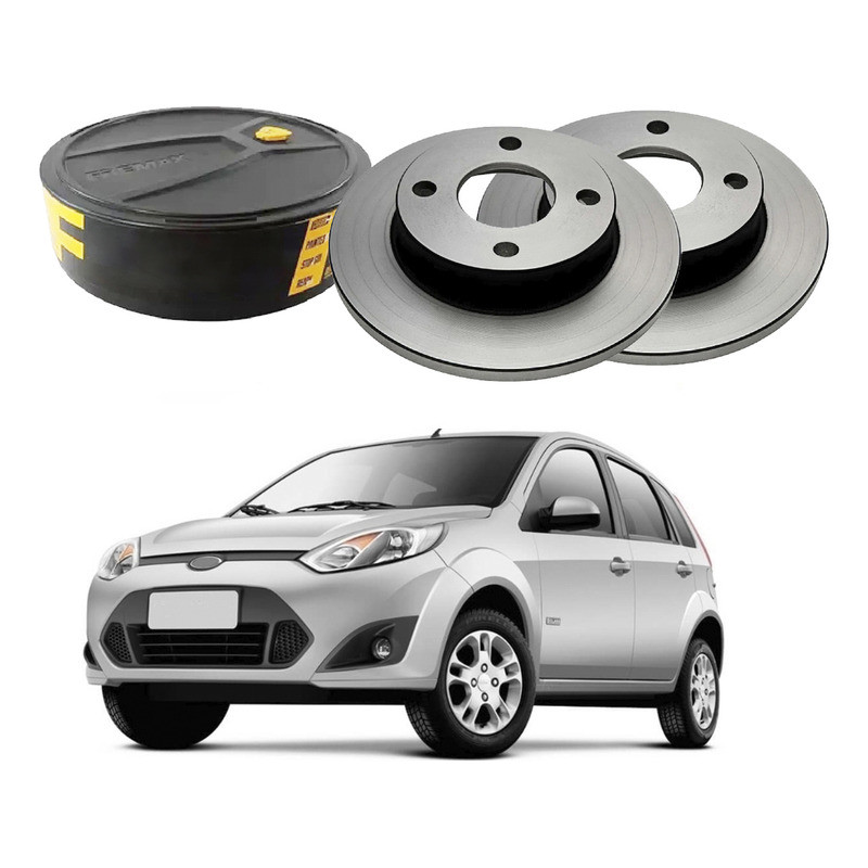 Disco Freio Dianteiro Fiesta 1.0 2011 A 2014