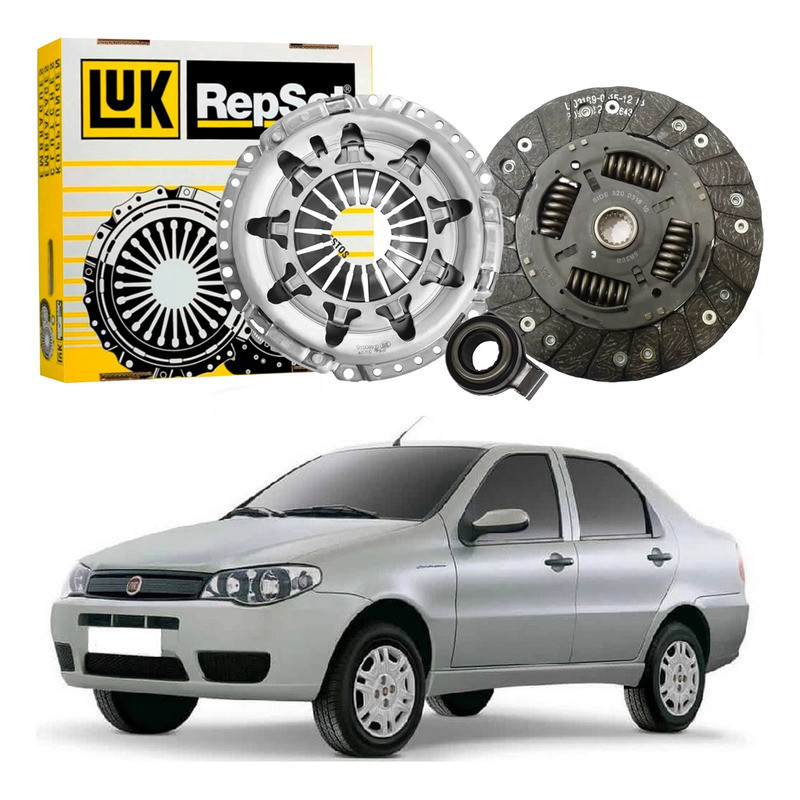 Kit Embreagem Luk Siena 1.4 2005 A 2010 em Oferta na Shopee