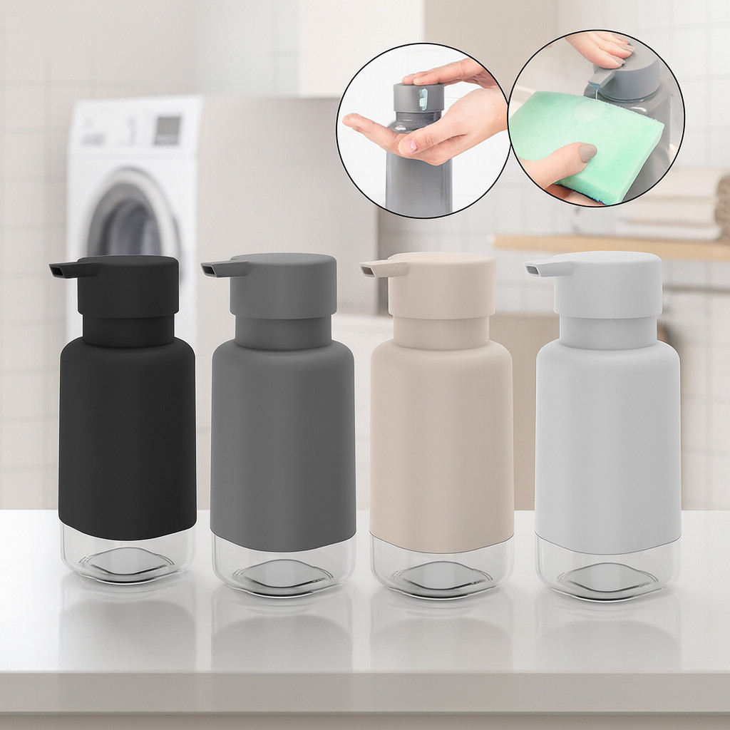 Porta Detergente Sabonete Liquido Dispenser Álcool Gel 500ml Pia Cozinha Banheiro Lavabo Elegante Ou em Oferta na Shopee