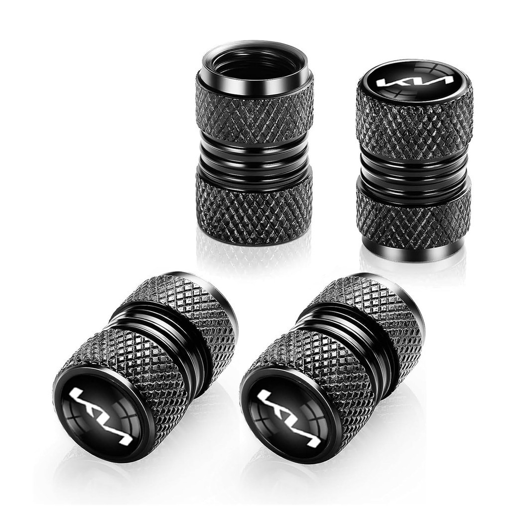 Tampa Da Haste Válvula Do Pneu De Carro De 4 Unidades , Acessório , Tampas Prevenção De Vazamento De Ar Para KIA NIRO Ri