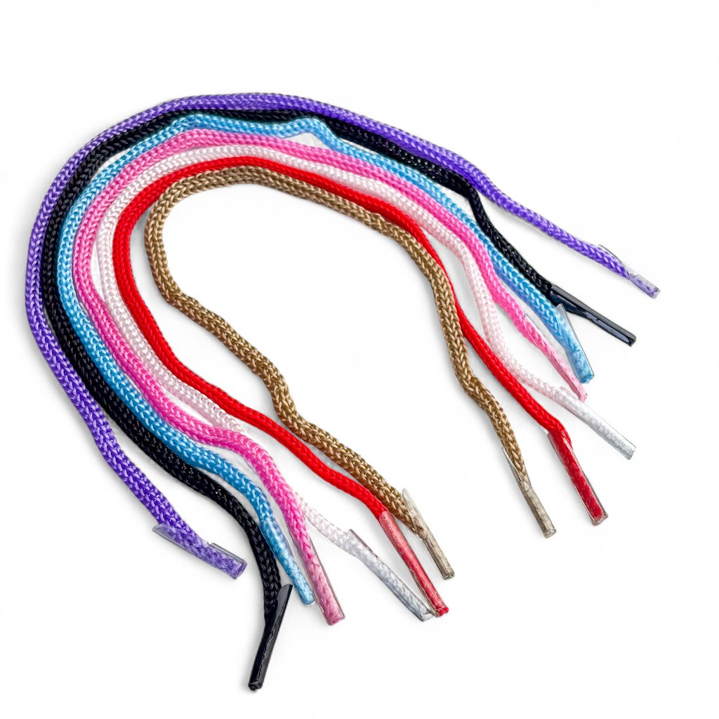 Alça Cordão Nylon Para Sacolas Com Ponteiras 100 Unidades 