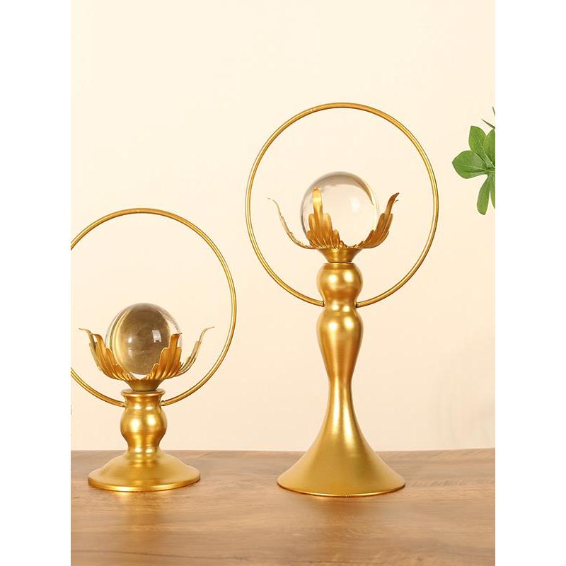 Luz moderna de luxo sala estar armário vinho decoração modelo criativo sala Desktop pequenas decorações decoração para c