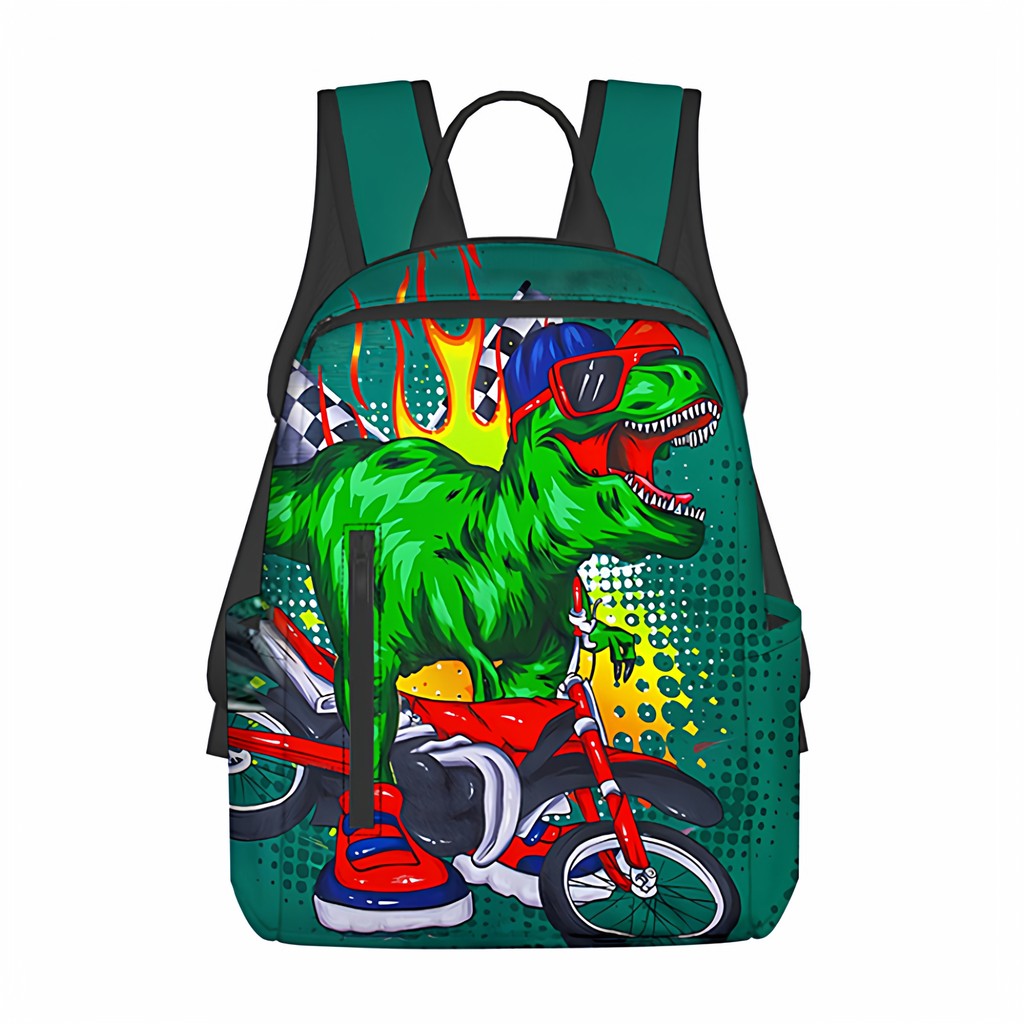 Dinossauro dinossauro padrão crianças mochila pequenas crianças estudantes da escola primária dos desenhos animados moch