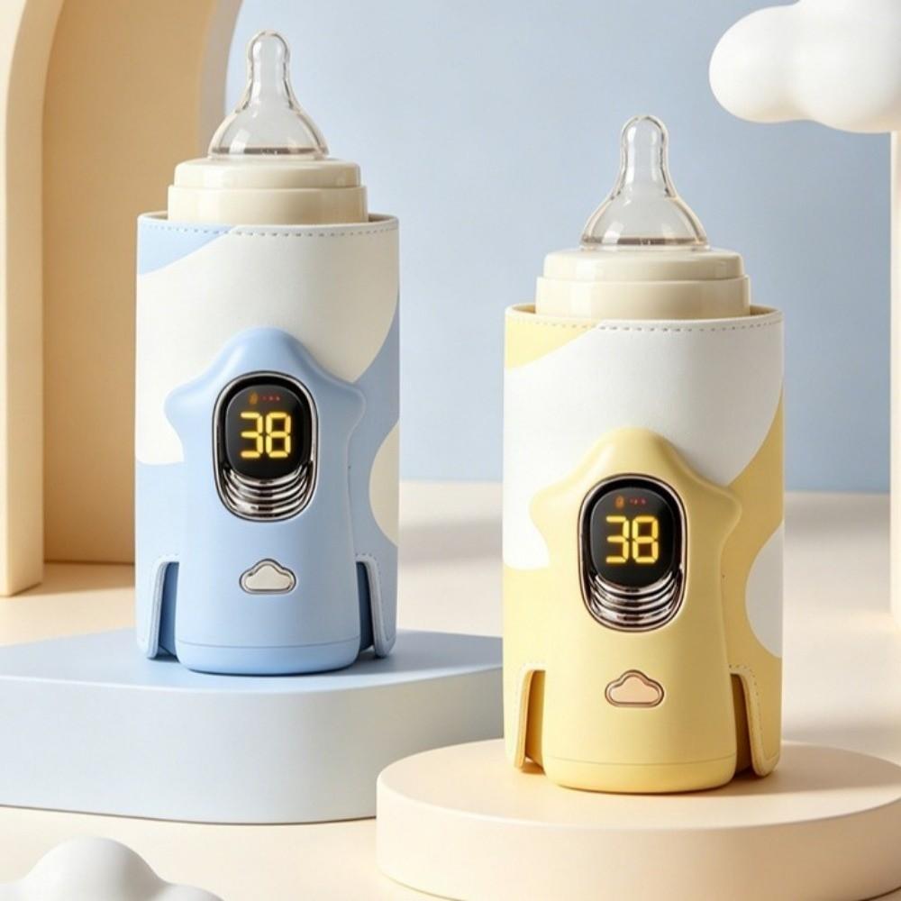 Aquecedor De Leite Materno A , Display LED 6 Níveis De Calor Mamadeira , Controle Preciso De Temperatura