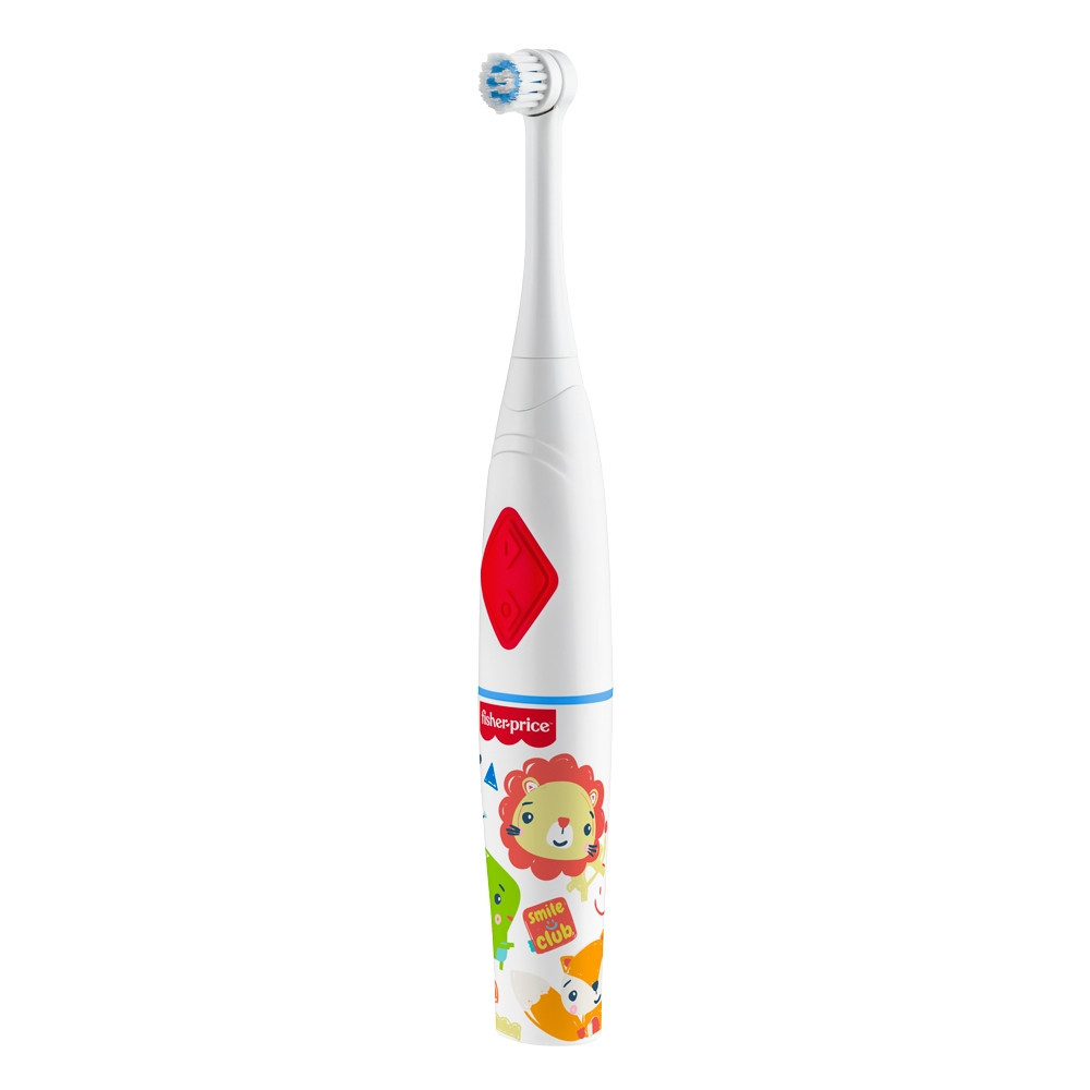 Escova de Dentes Elétrica Infantil À Prova Dágua Cerdas Macias Fisher-Price - HC297