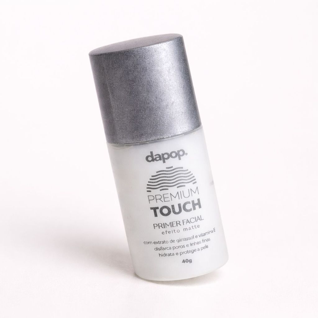 Primer Facial Dapop Premium Touch Efeit Matte, Controle de Oleosidade e Acabamento Profissional