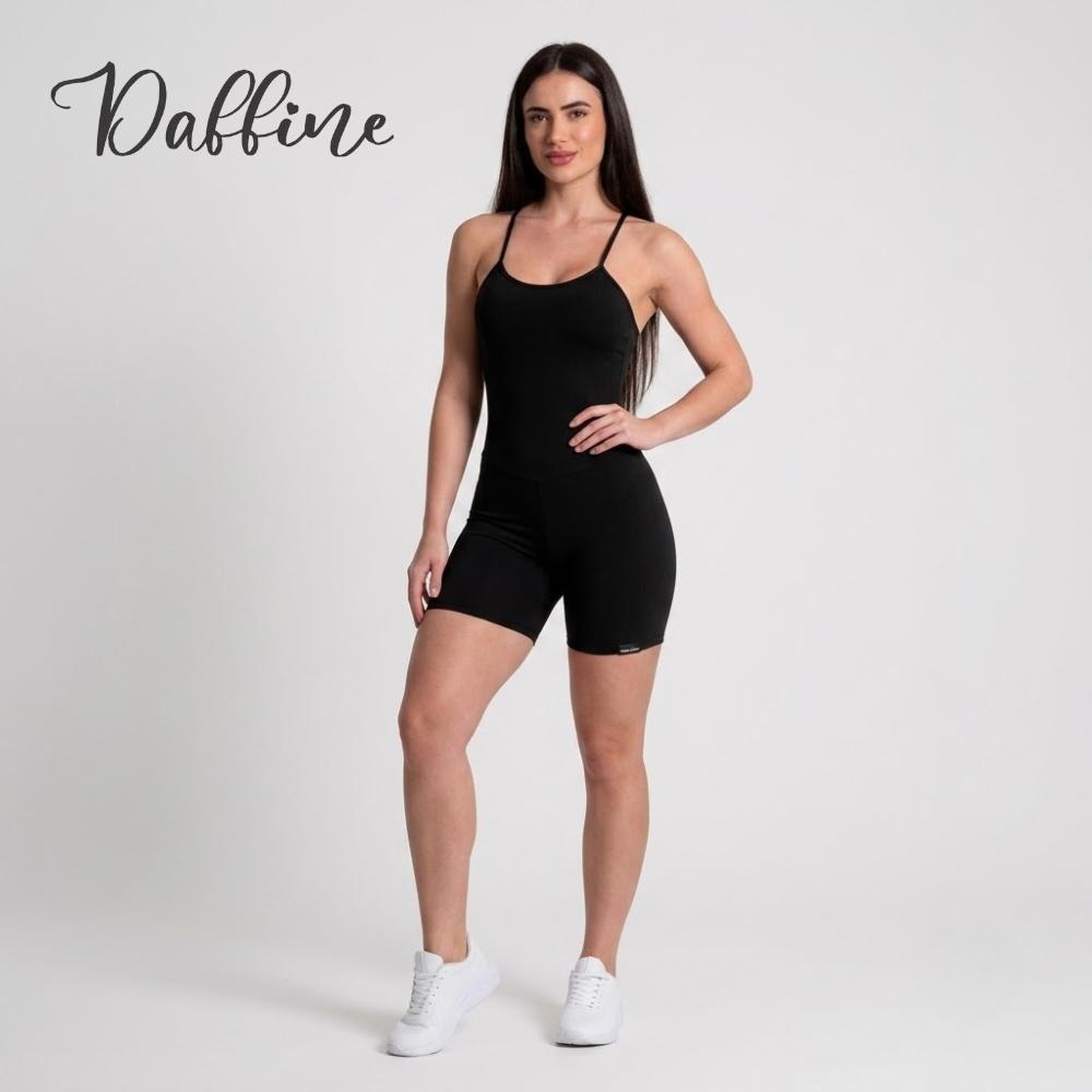 Macaquinho Feminino Academia Fitness Zero Transparência Treino Confortável Adulto Liso Gym