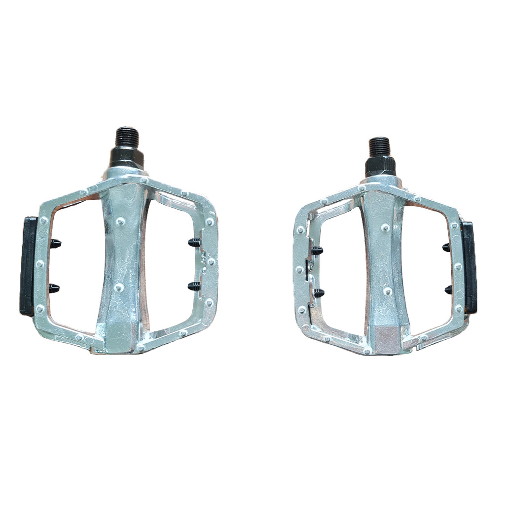 Pedal Aluminio Plataforma Rosca Fina 1/2 Mtb Polido HP — imagem 2 de 2