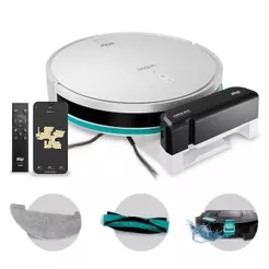 Aspirador De Pó Robo WAP ROBOT W1000 Smart Branco Bivolt