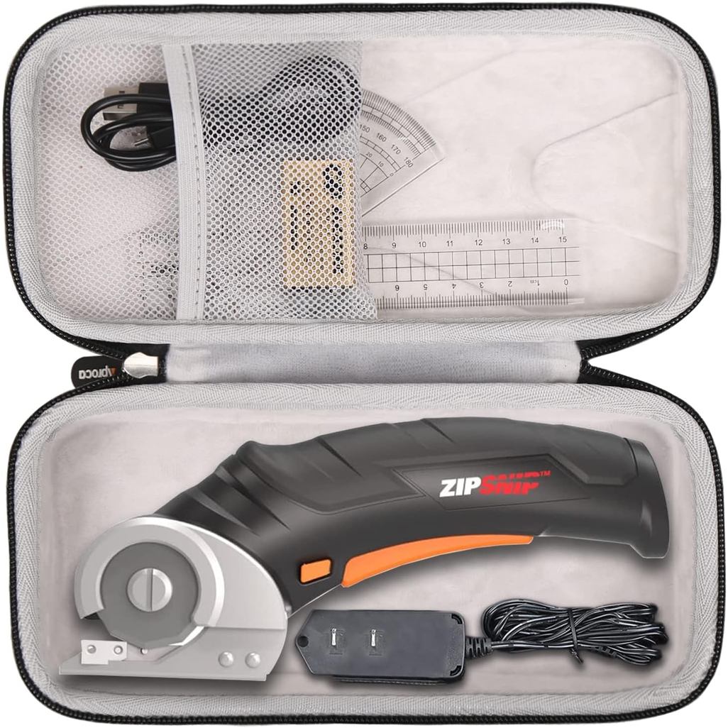 Estojo de Armazenamento Rígido Aproca, Compatível com Tesouras Elétricas Sem Fio WORX WX082L / WX081L 4V ZipSnip e Acess