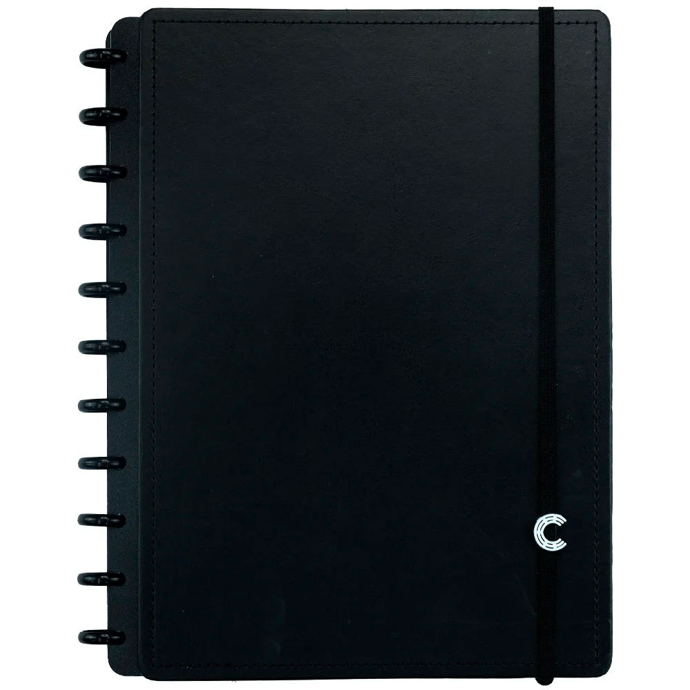 Caderno inteligente grande Basic Black CIGD4090