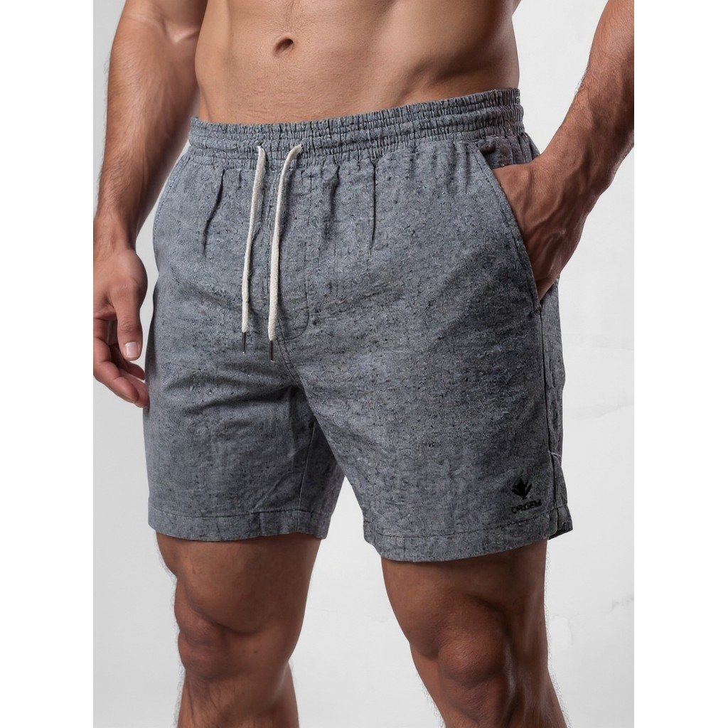 Kit 3 Bermudas Masculinas Linho Elastano Praiana Confortável Verão — Essência Feminina Atual
