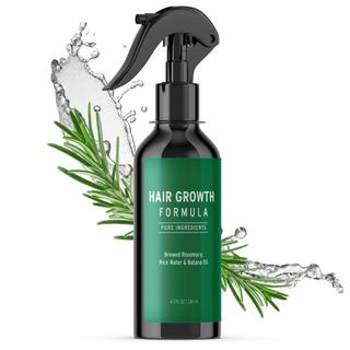 Spray de Água de Alecrim para Crescimento Capilar, Spray Capilar de Alecrim para Crescimento Capilar com Água de Arroz e