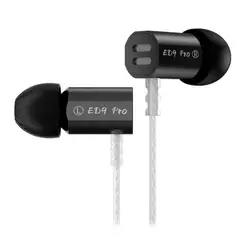 Fone de Ouvido KZ ED9 Pro, Sem Microfone, Preto, KZ-ED9PRO-BK