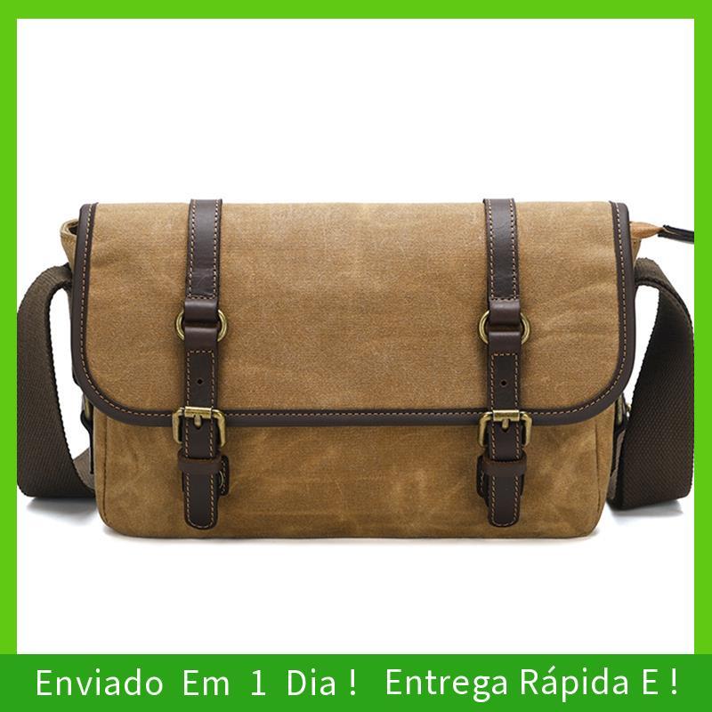 - joyce DSLR Photography Bag Canvas Men Ombro Crossbody Bolsas Para Câmeras SLR E Lentes De Câmera