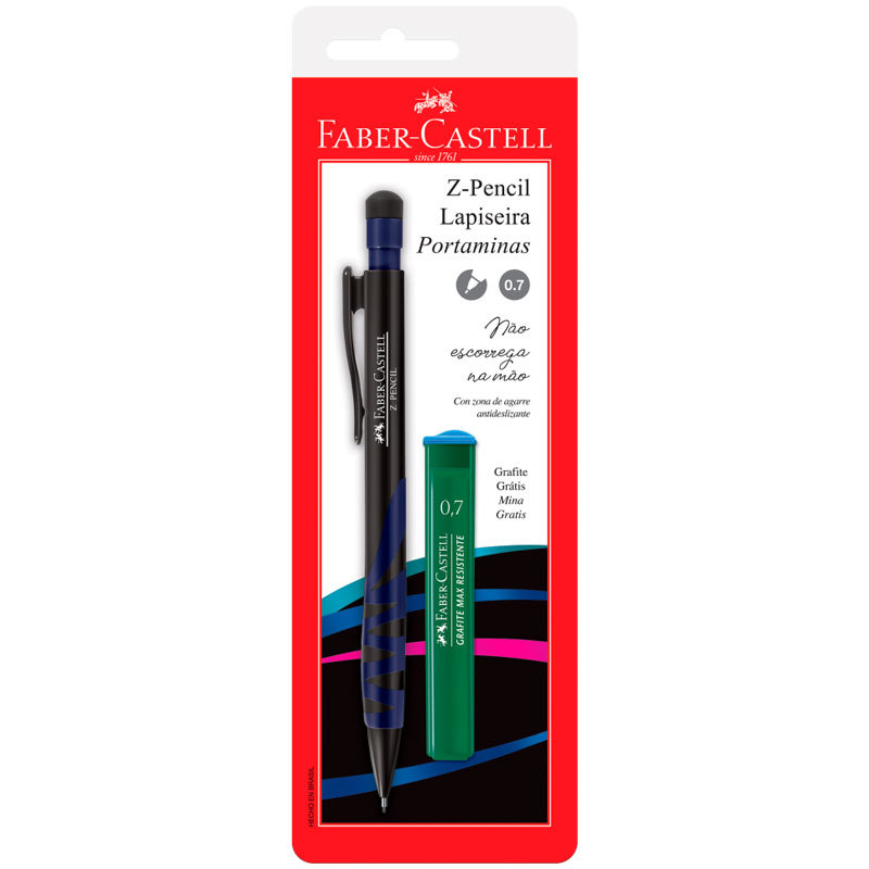 Lapiseira 0.7mm Z-Pencil SM/07ZPMIX\133707 com 1 unidade Faber-Castell