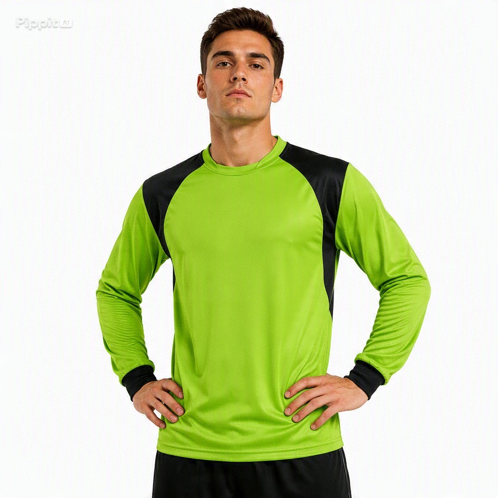 Camisa de Goleiro Masculina com Proteção – Camisa de Futebol para Goleiro com Design Esportivo
