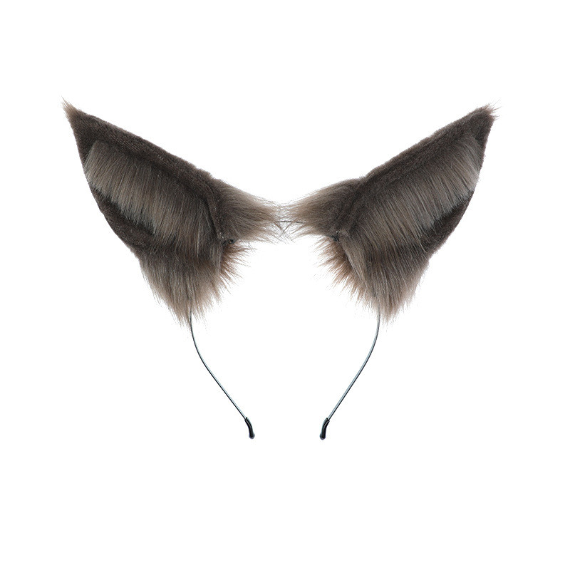 Tiara de orelhas de animal simuladas G0SE em estoque, acessório de cosplay, acessório de moda para convenções de quadrin