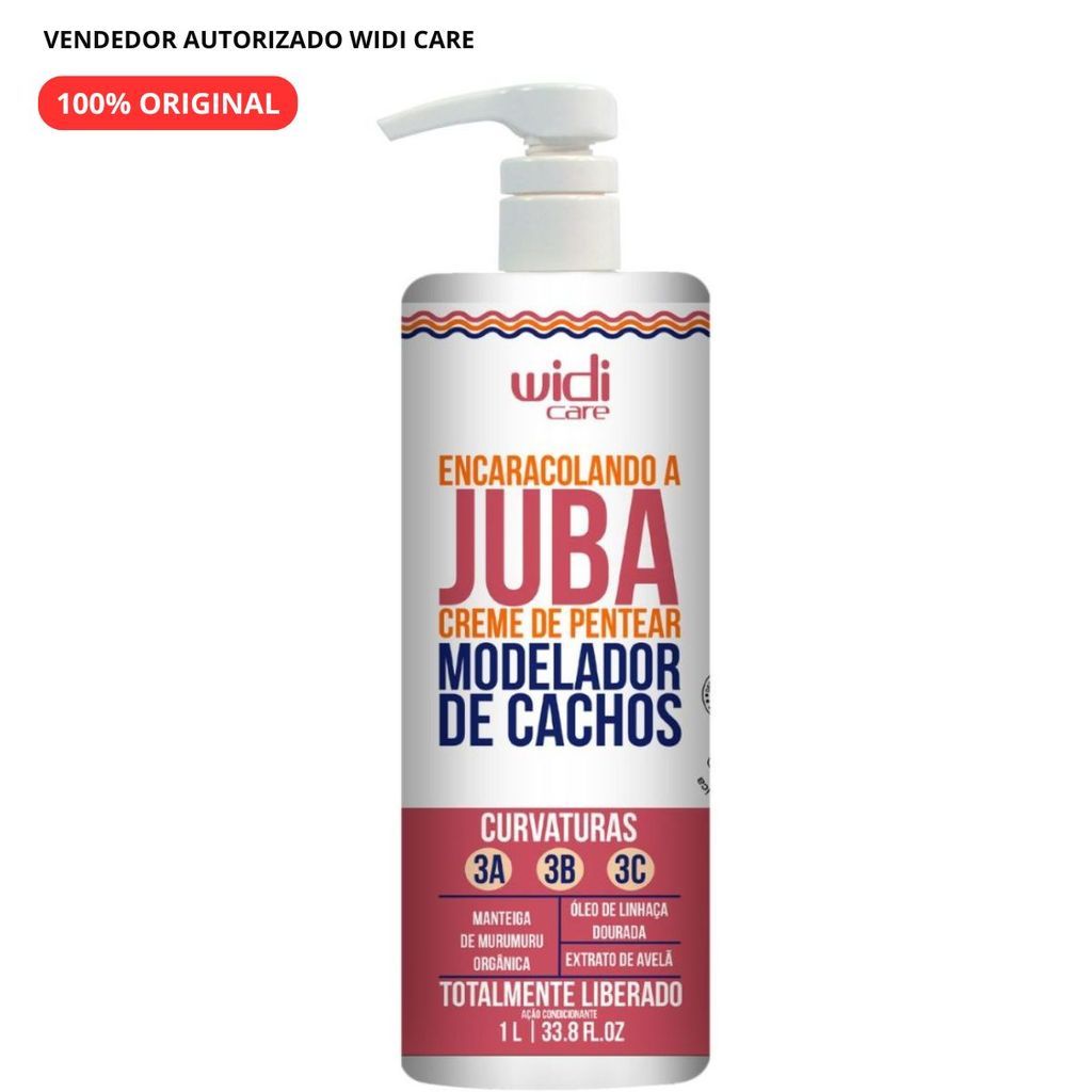 Creme De Pentear Widi Care Encaracolando A Juba 1L