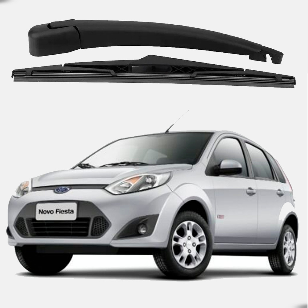 Kit Braço do Limpador Traseiro com Palheta de 12 Polegadas Cinoy YN-PSP1127 para Ford Fiesta Rocam 2002 a 2007