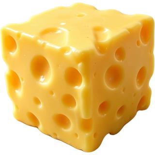 Squishy de Queijo Realista, Brinquedo de Queijo para Apertar e Amassar Brinquedo Antiestresse Sensorial e Divertido