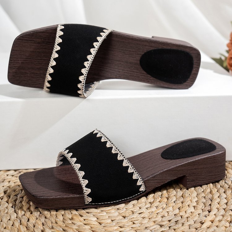 Chinelos femininos, sandálias, sapatos unissex, sapatos com aumento de altura, sapatos baixos, slip-On, sapatos para ati