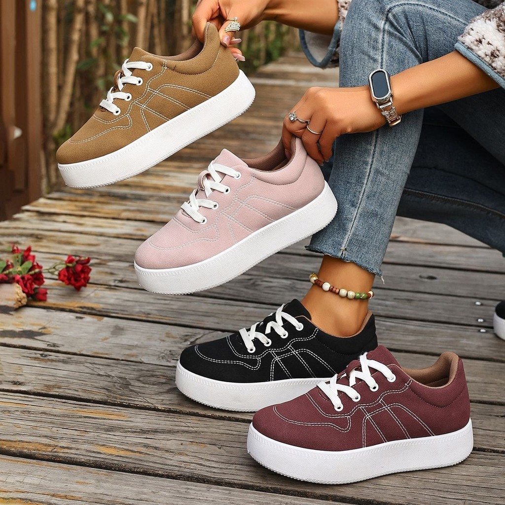 Guindaste de travesseiro branco comércio exterior pedido Original quatro novos estilos femininos sapatos de plataforma d