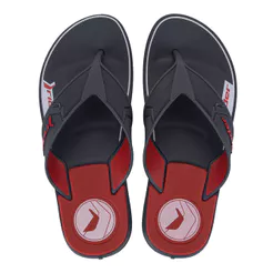 Chinelo Masculino Rider Start III Tira Larga Preto Vermelho