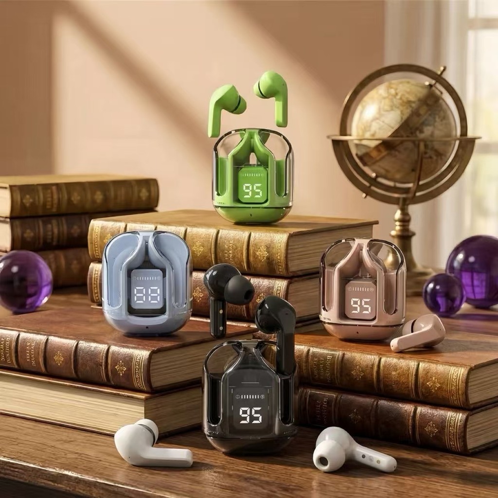 Fone De Ouvido NOVO Ruído Cancelando Earbuds Bluetooth Sem Fio HiFi Stereo Com Carregamento De Visor Digital SU