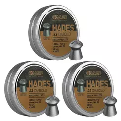 3x Chumbinho 5.5mm JSB Hades Dialobo 500un