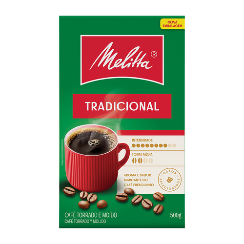Café Melitta® Tradicional Vácuo 500g