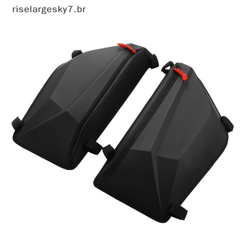 risela 1 Par Bla Para Can-Am X3 MAX UTV X3 Bolsa De Porta De Armazenamento Lateral Organizador De Bolsas Superior BR