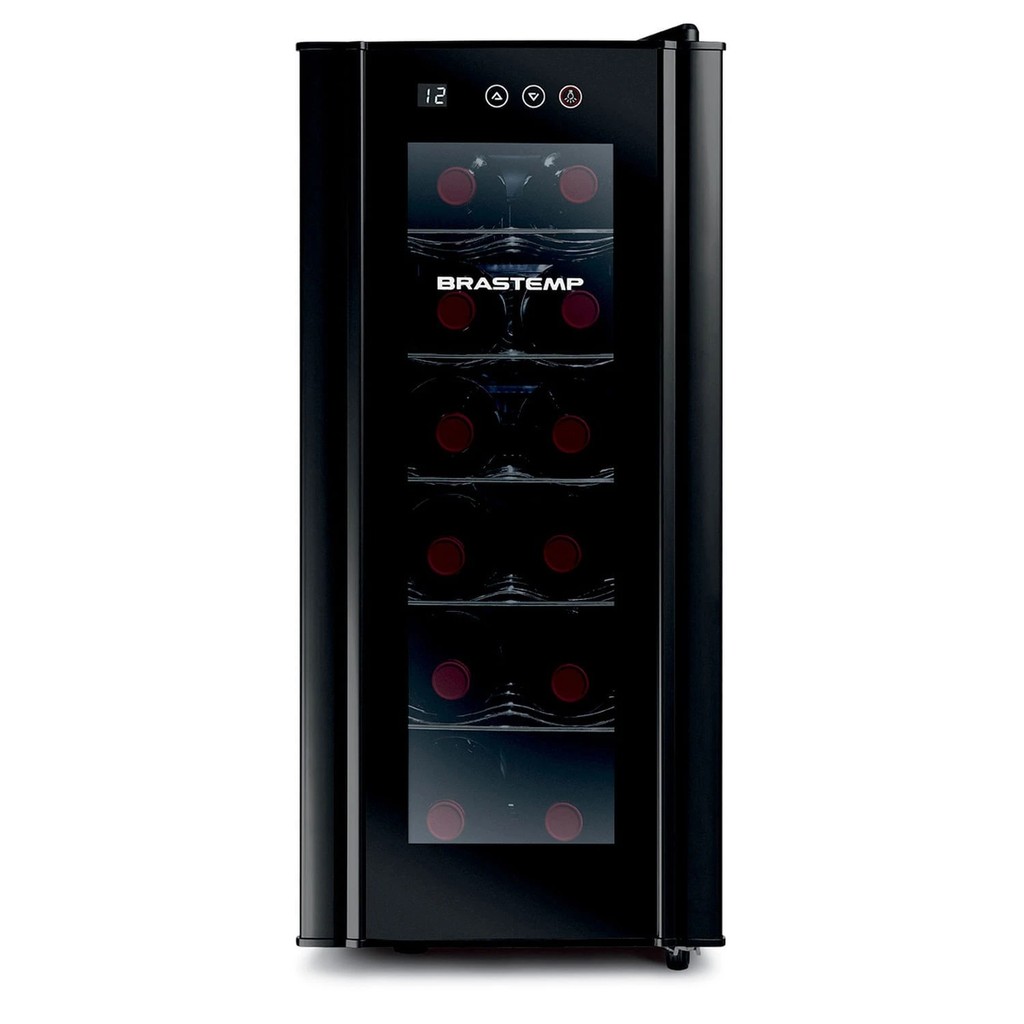 Imagem Adega Climatizada Brastemp 12 Garrafas All Black Preto BZC12B 220V