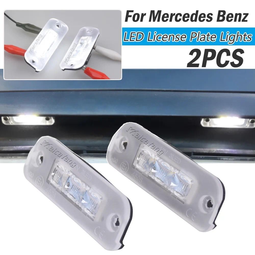 Acessórios Do Carro Para Mercedes Benz R-Class W251 ML W164 GL X1 Livre De Erros LED Luz Da Placa De Licença Lâmpada Ide