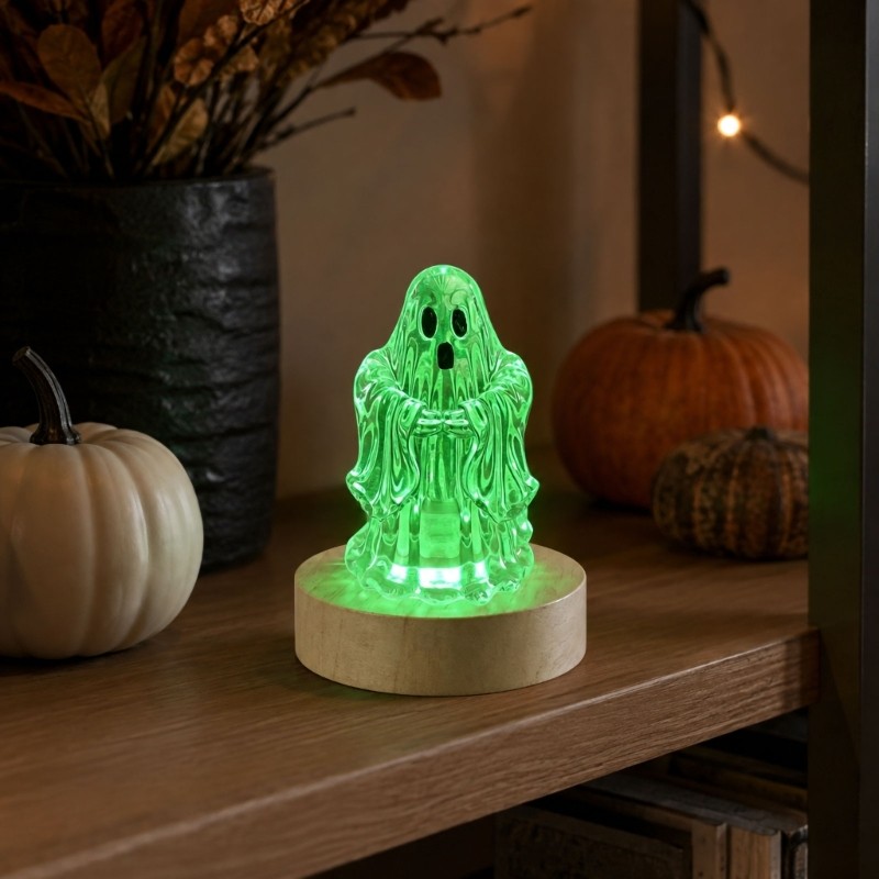 Treeling Figura USB Destaque De Luz Para Exibição De Prateleira De Mesa Estilo Espírito Uso Noturno E Configurações De F