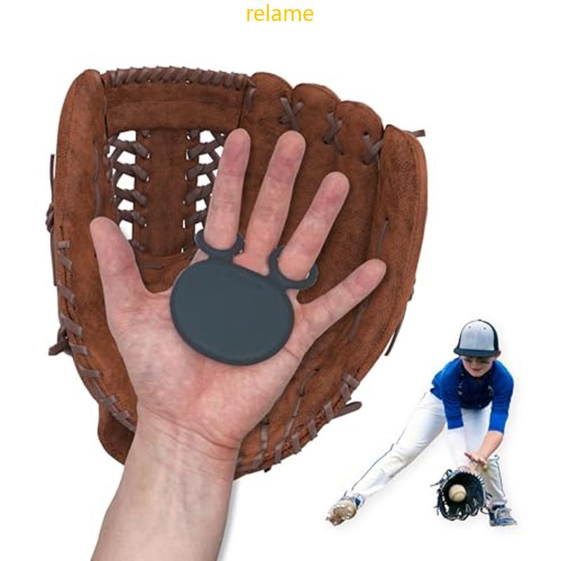 Rel Silicones Protetores Polegar Beisebol Swing Training Mão Campo Unissex Softball Catcher G