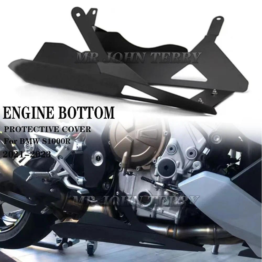 Novos Acessórios Barriga Pan Motor Capa De Escape Guarnição Para BMW S1000R 2021 2022 2023